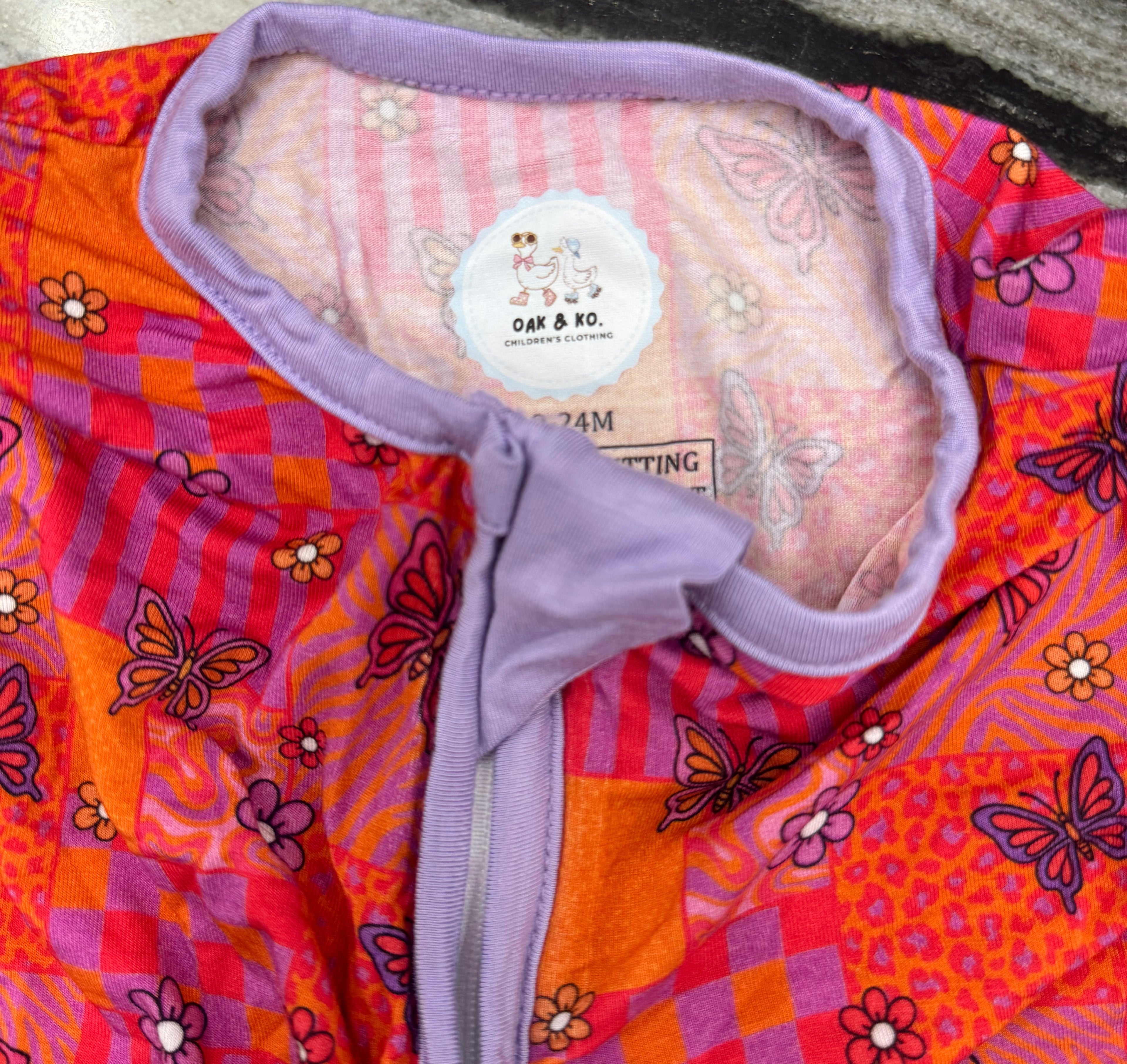 Butterfly Bamboo Zippy