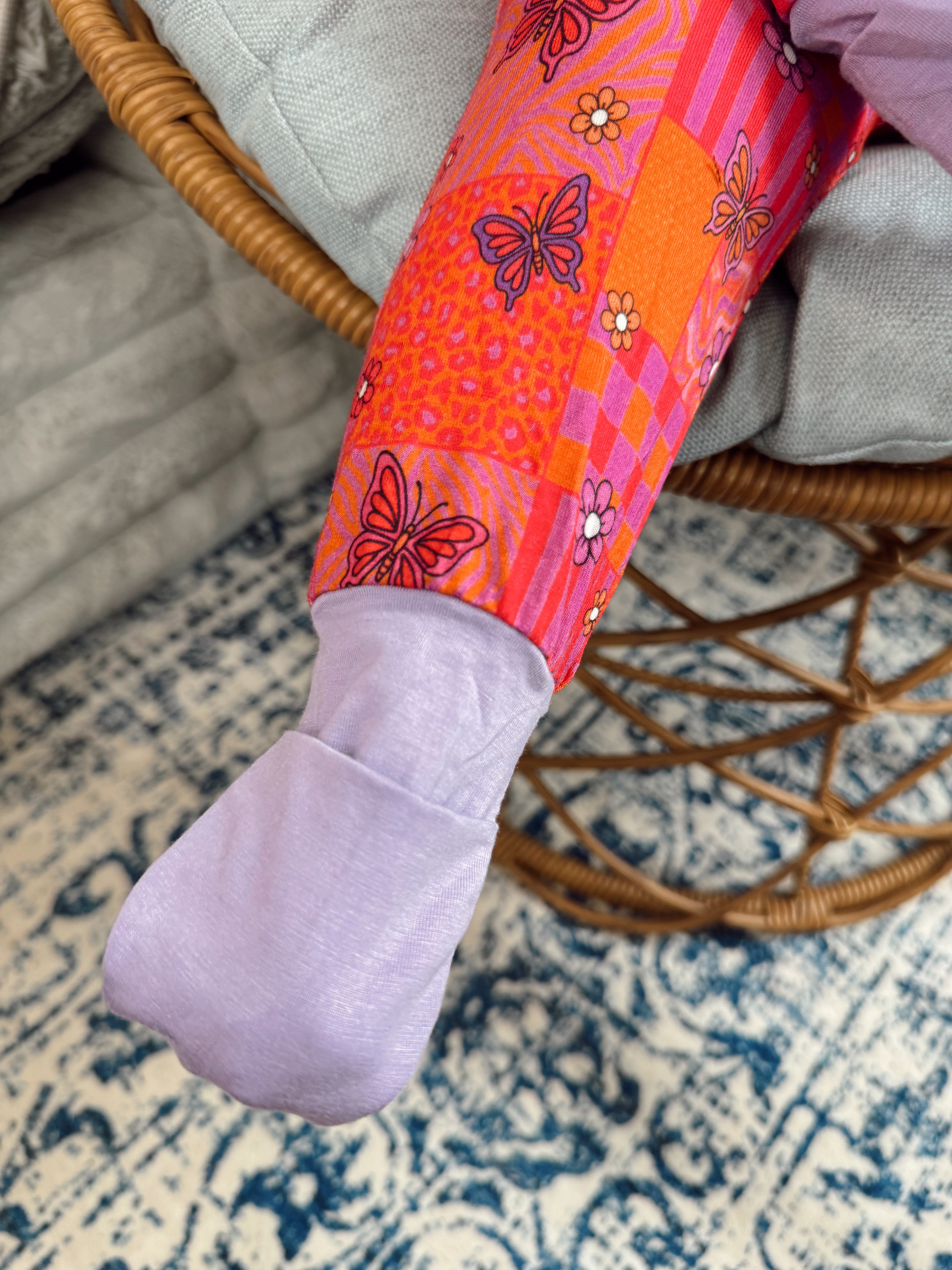 Butterfly Bamboo Zippy