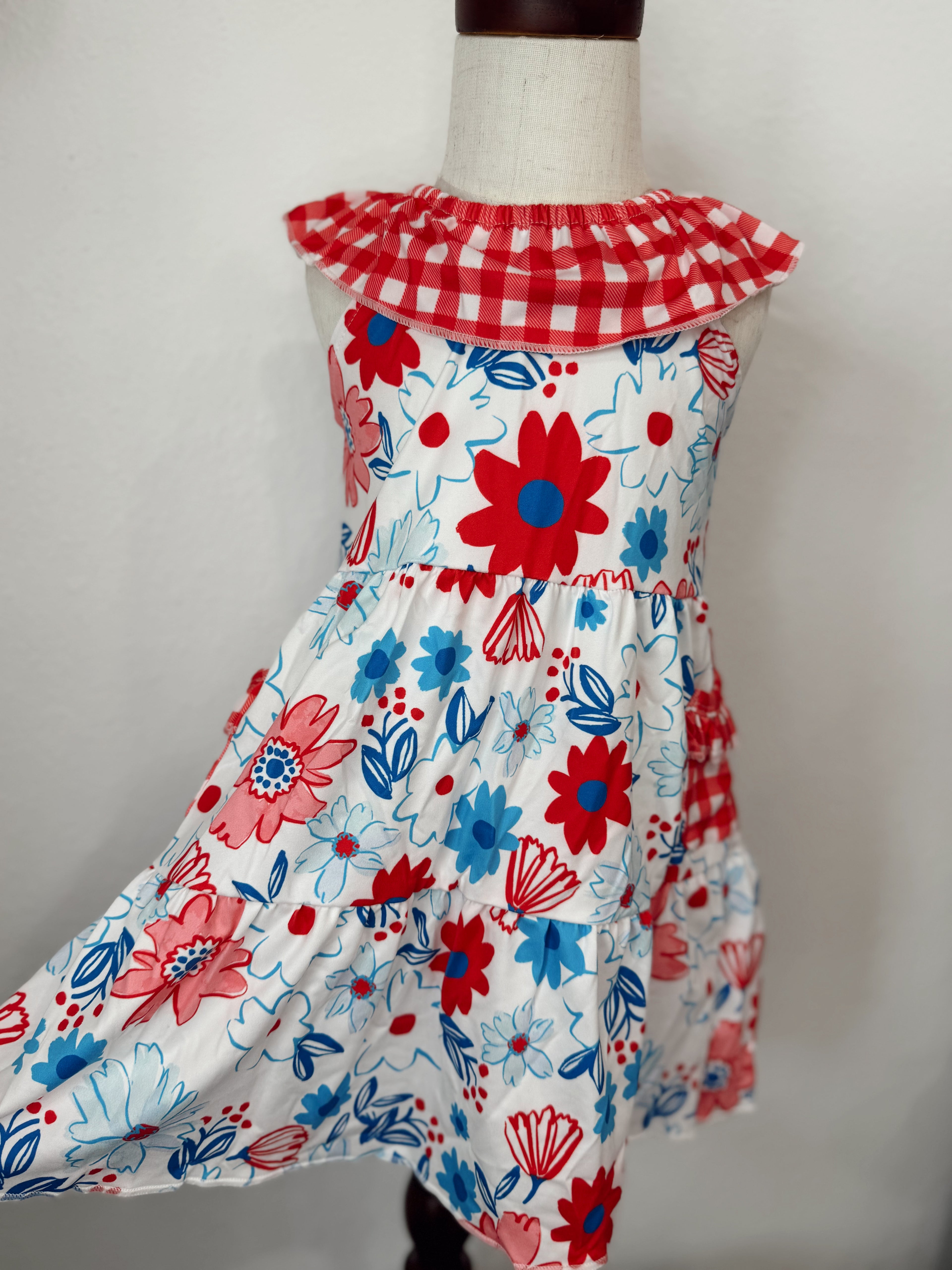 Floral Dress with Pockets