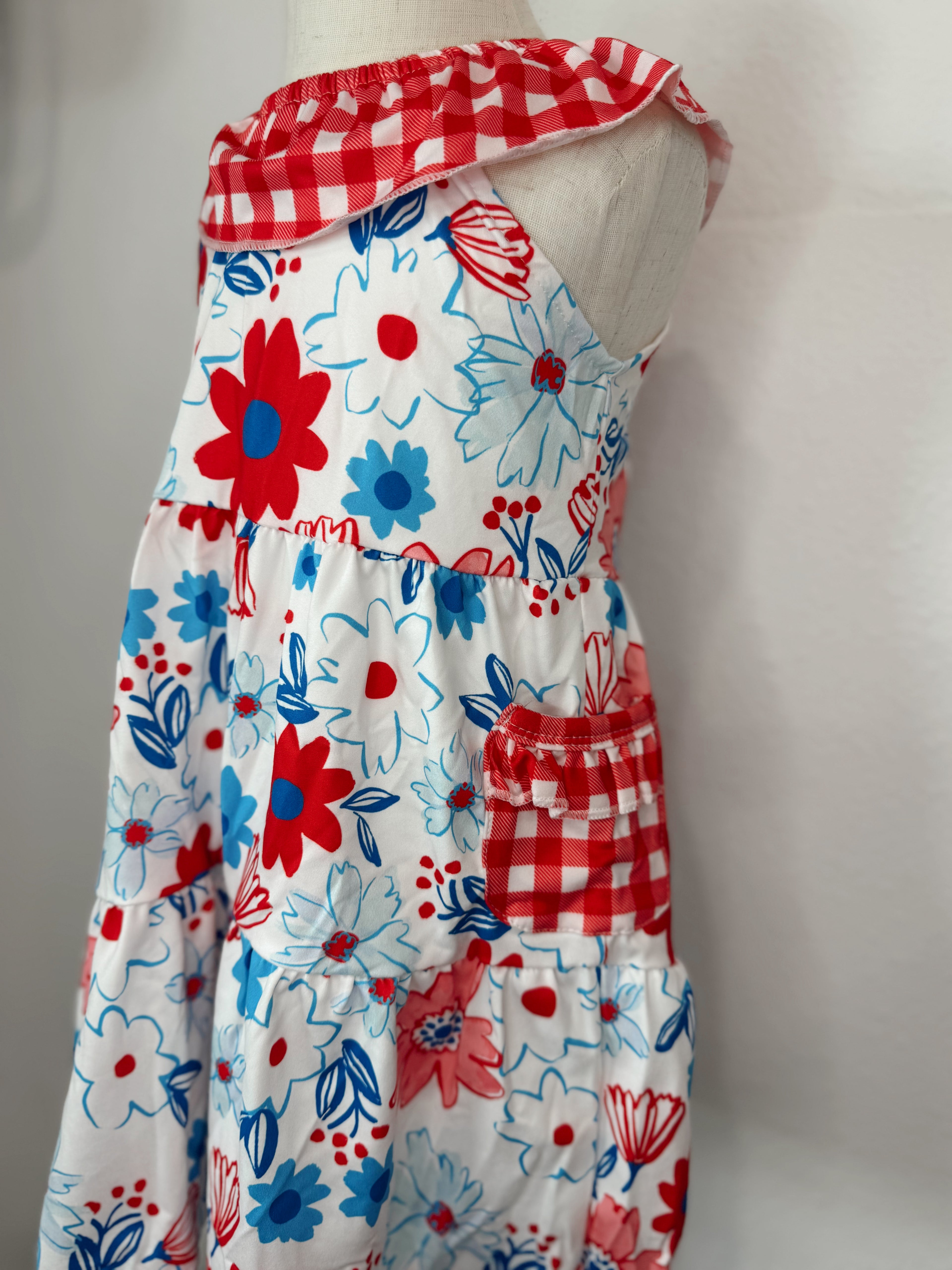 Floral Dress with Pockets