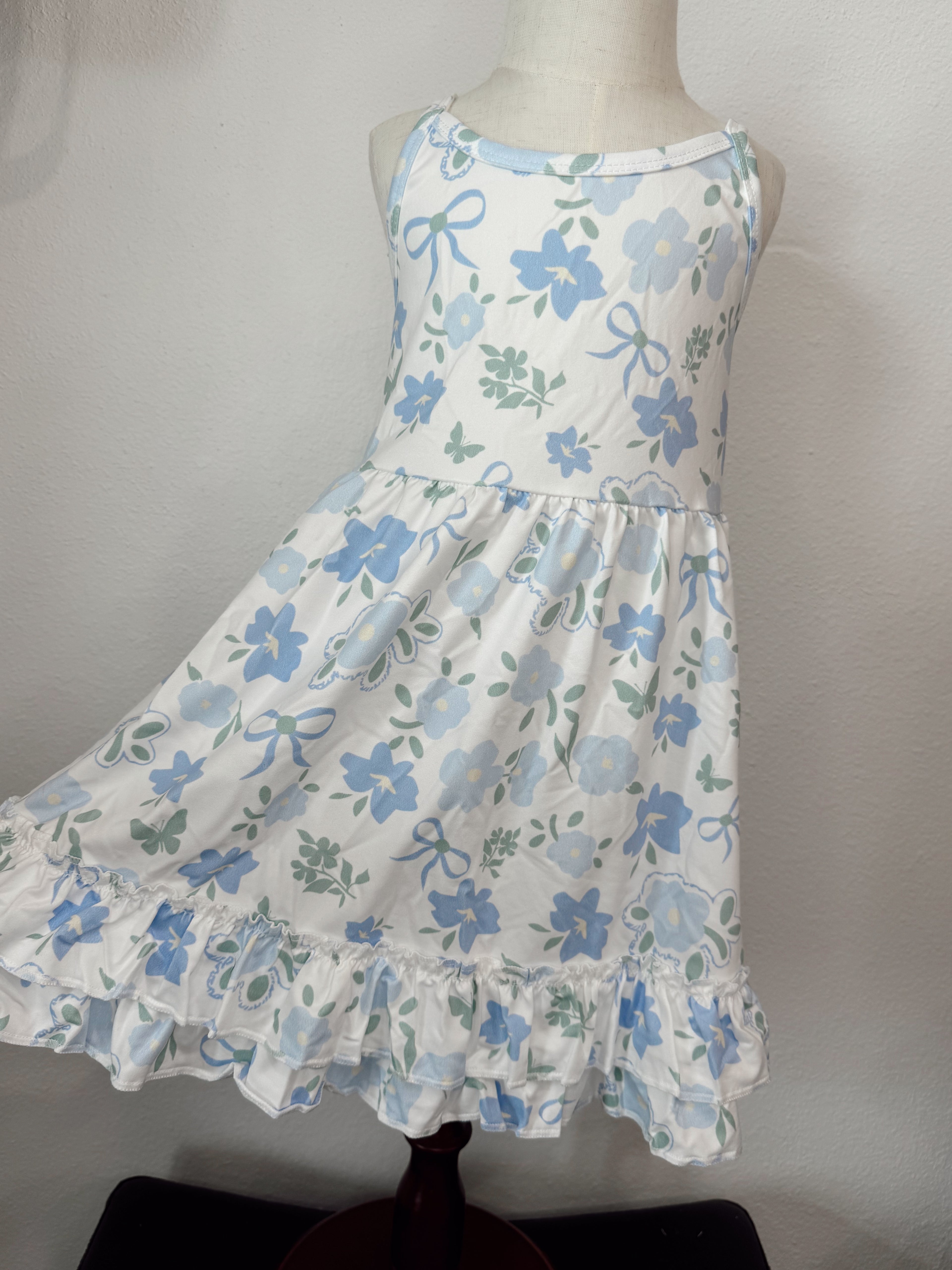 Floral and Bow Dress