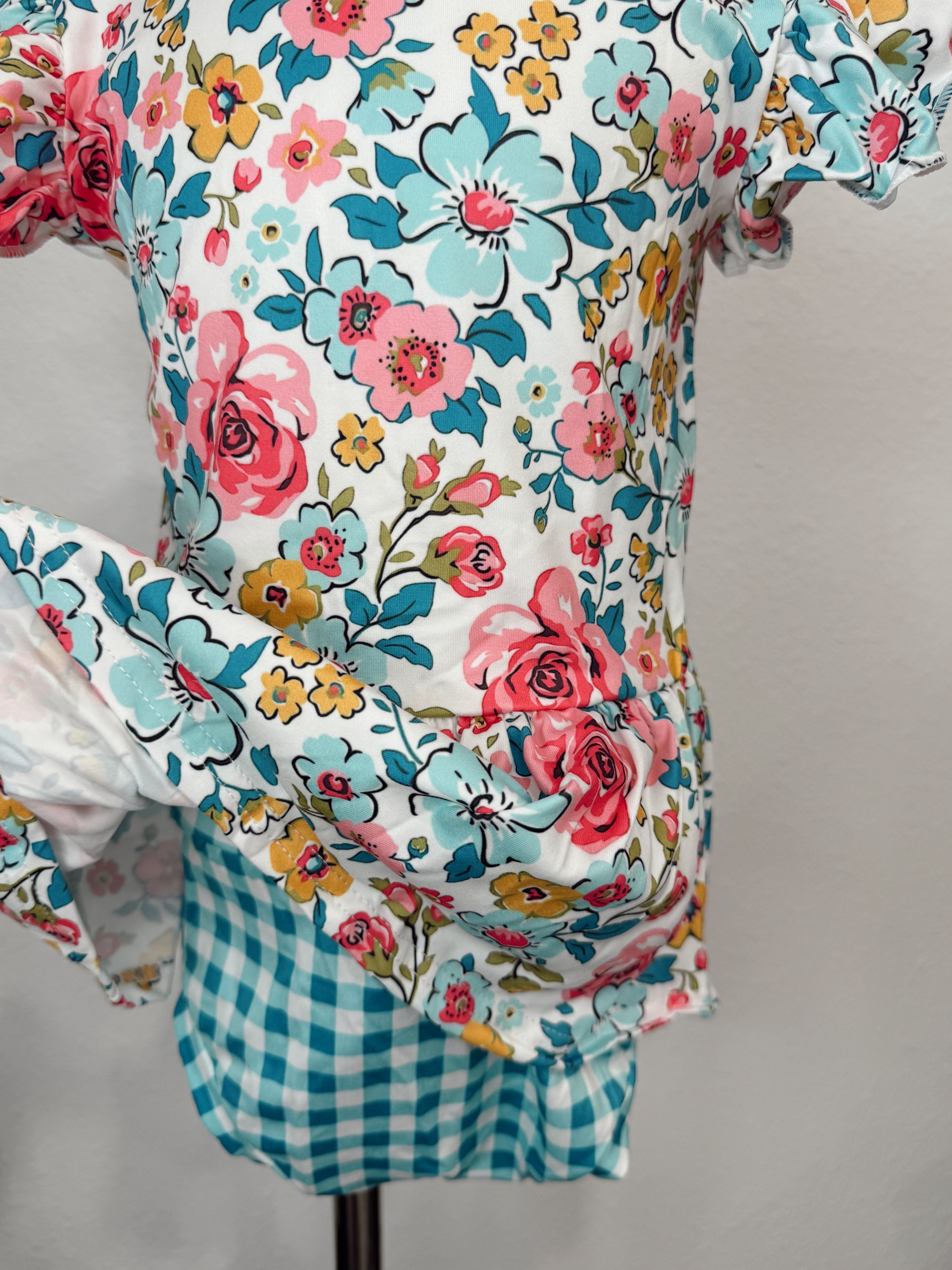 Floral Tunic and Bummies
