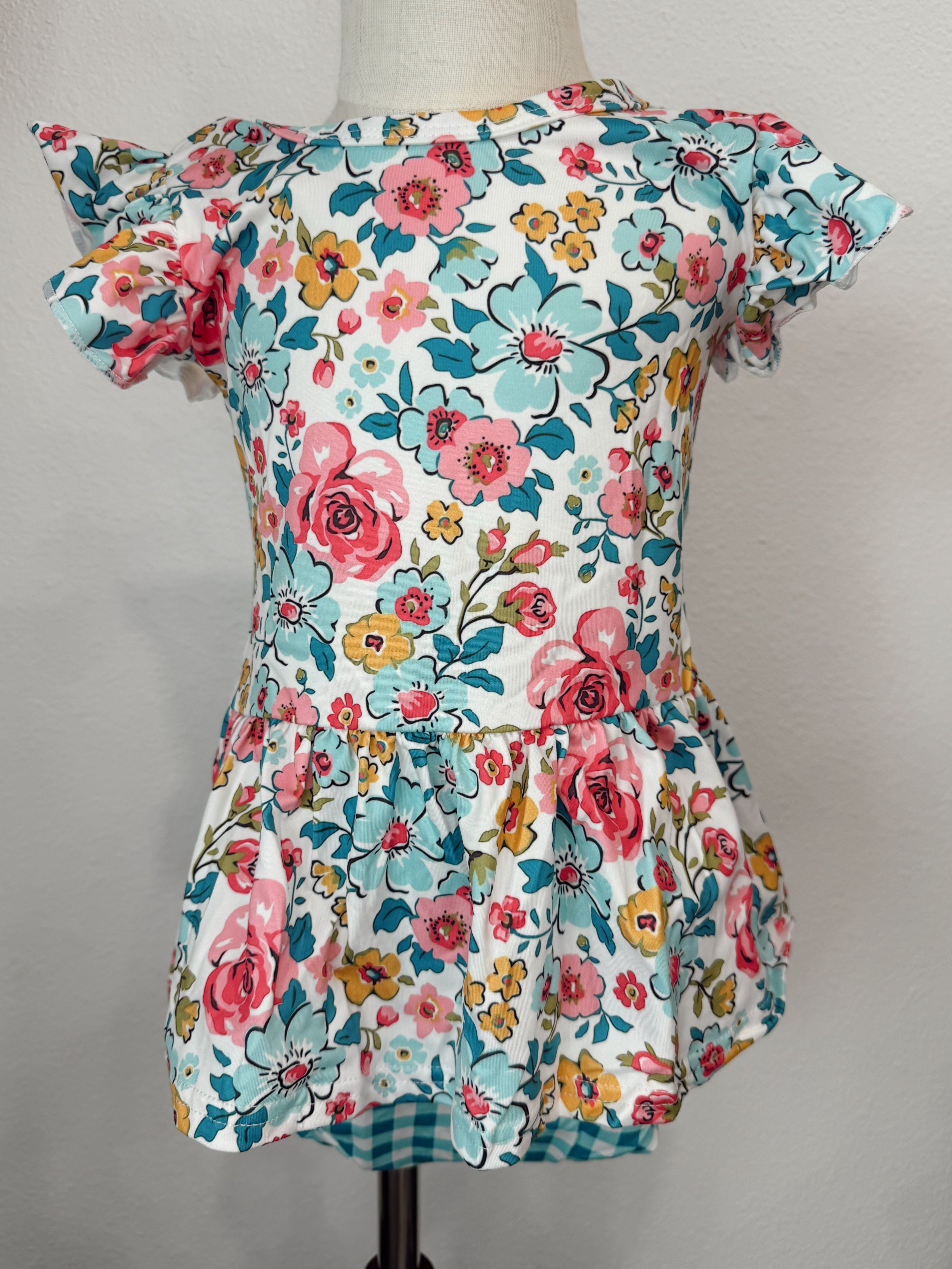 Floral Tunic and Bummies