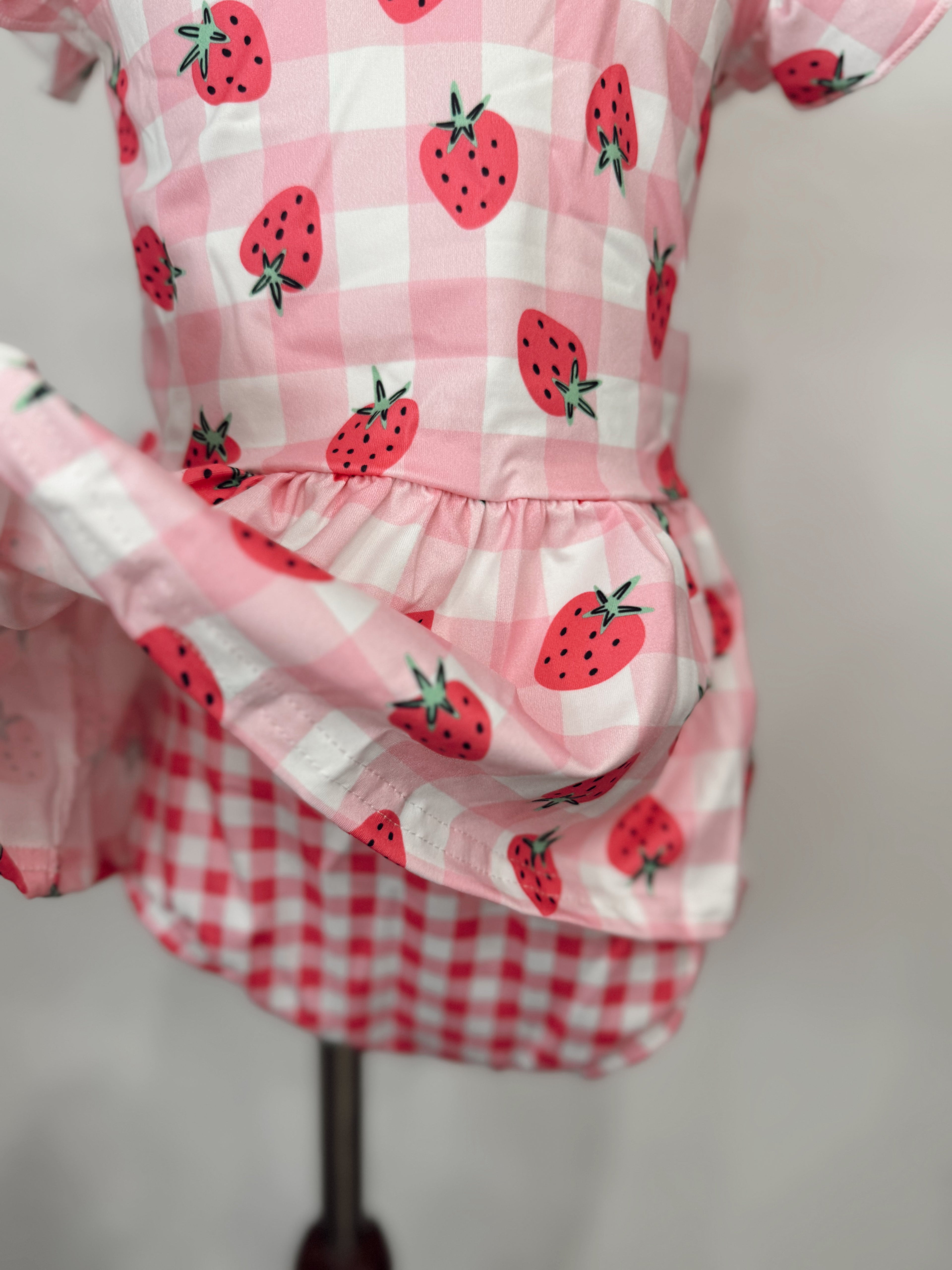 Strawberry Tunic and Bummies