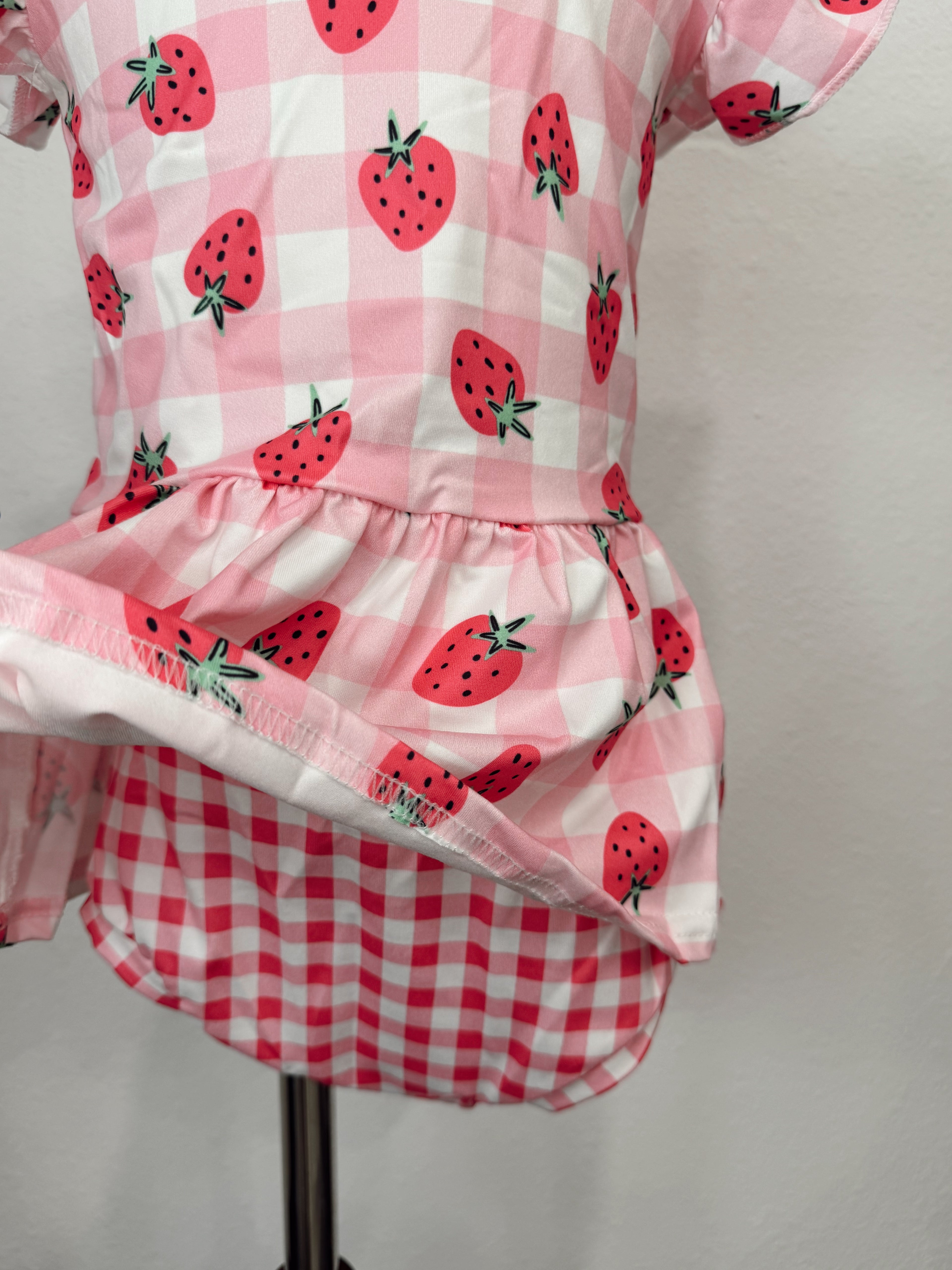 Strawberry Tunic and Bummies