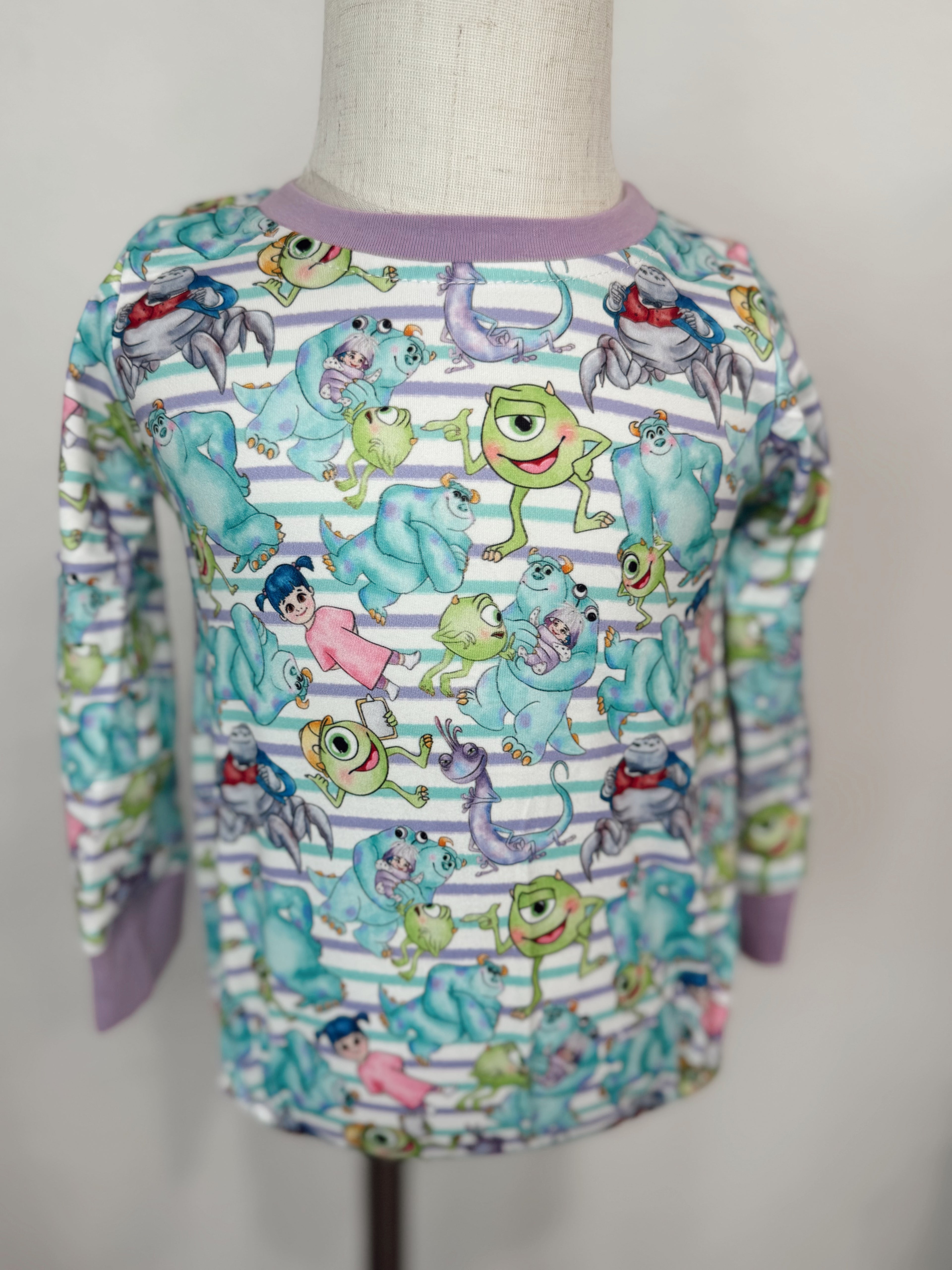 Monster Long Sleeve Bubble with Snaps
