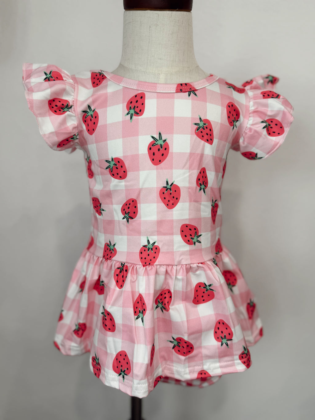 Strawberry Tunic and Bummies