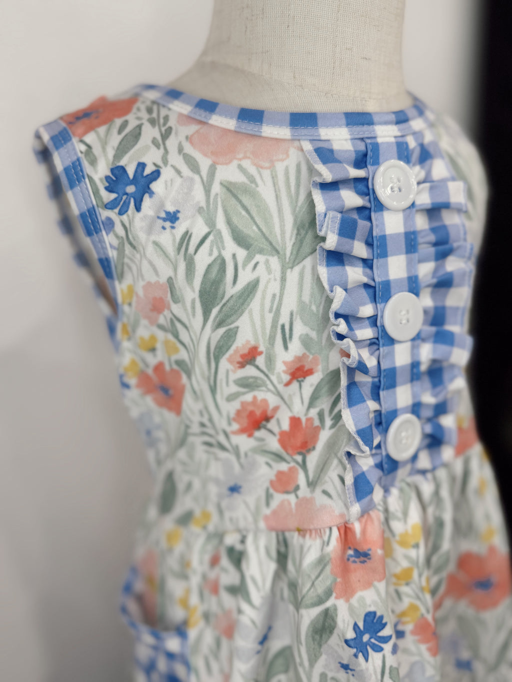 Floral Dress with Pockets