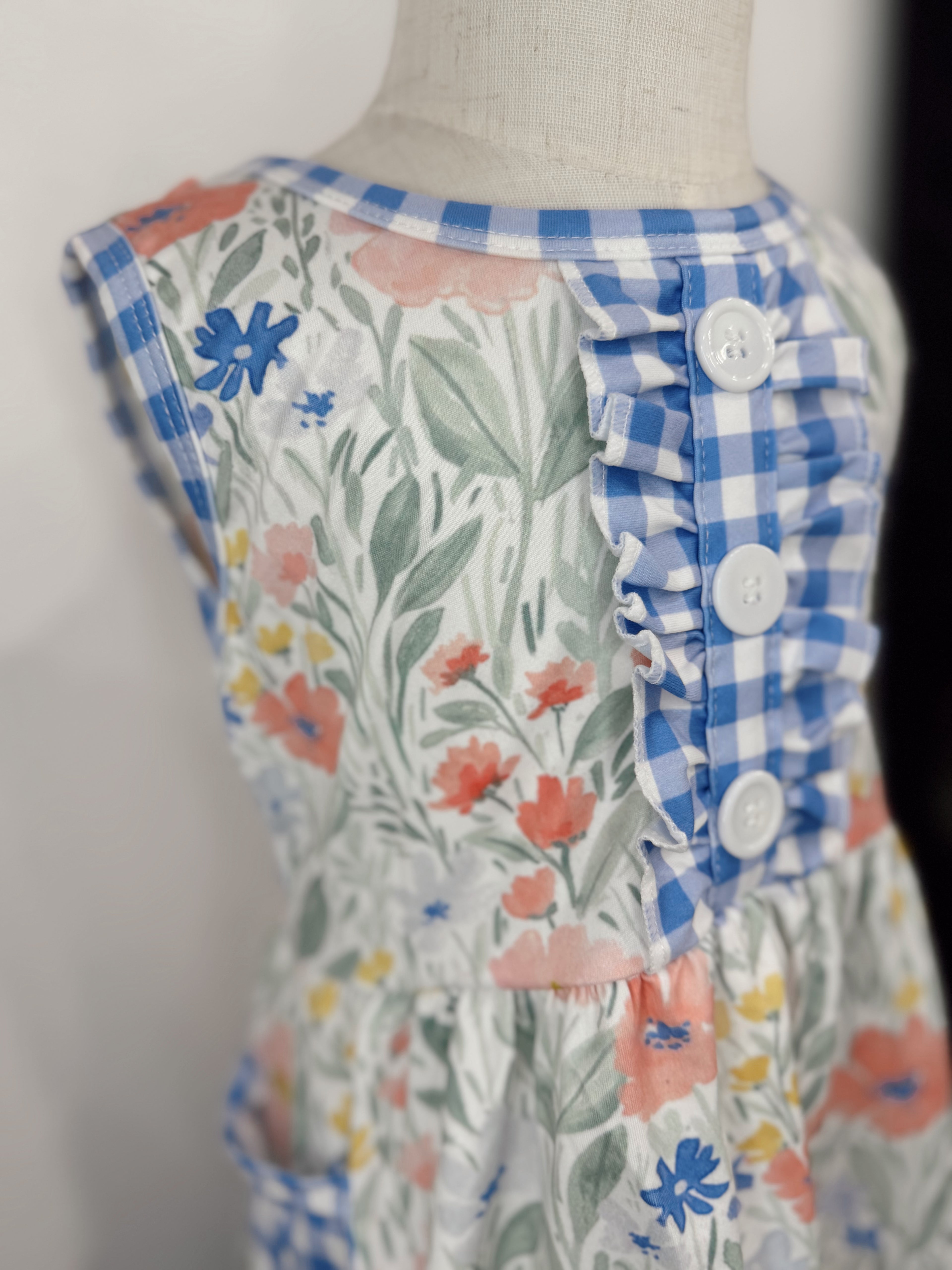 Floral Dress with Pockets
