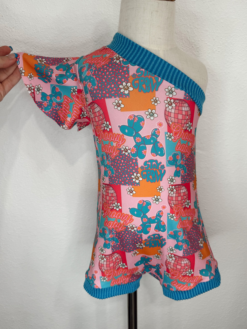 3/6M Groovy Romper