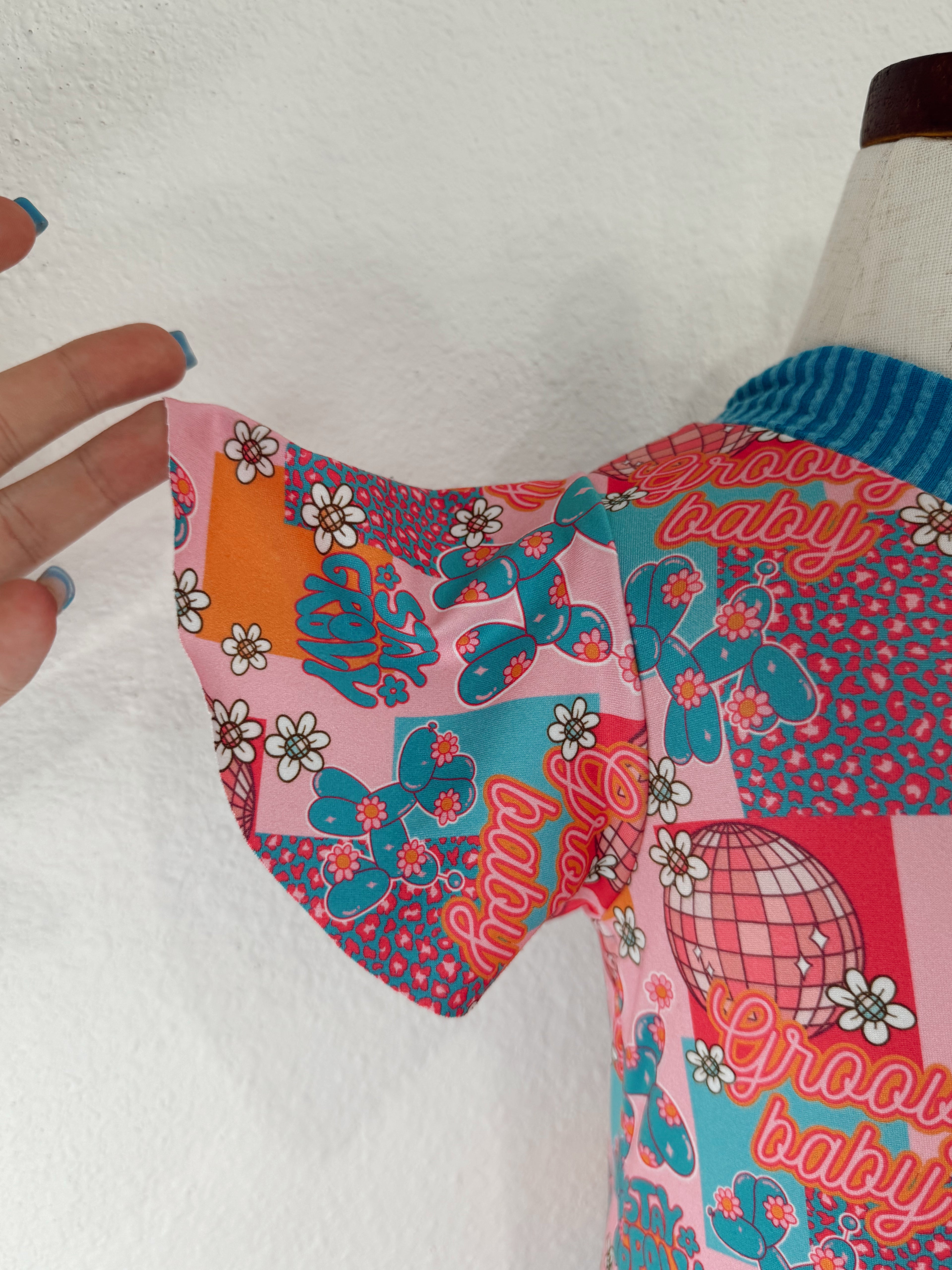 3/6M Groovy Romper