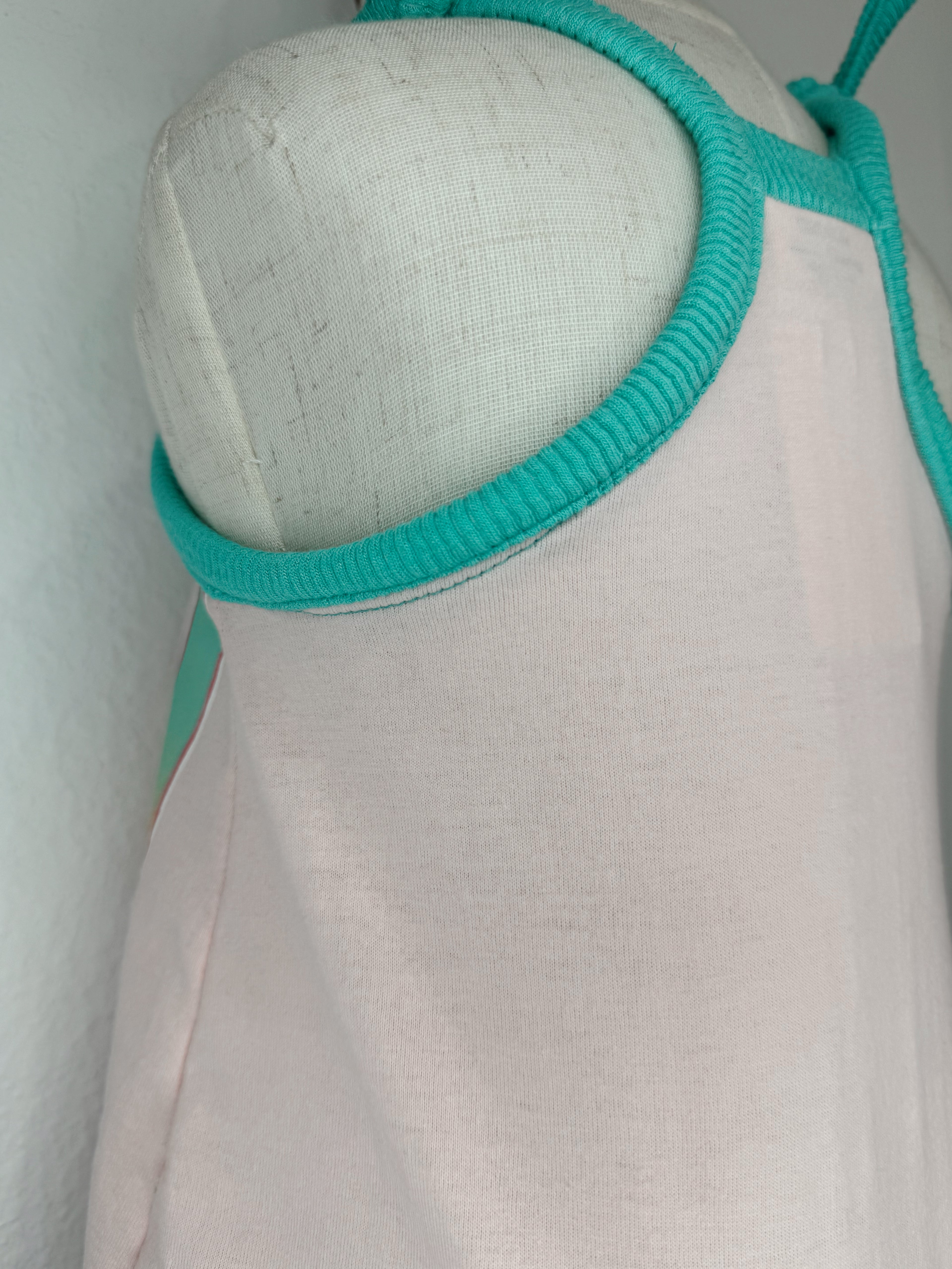 6/9M Stitch Upcycle Terran Romper