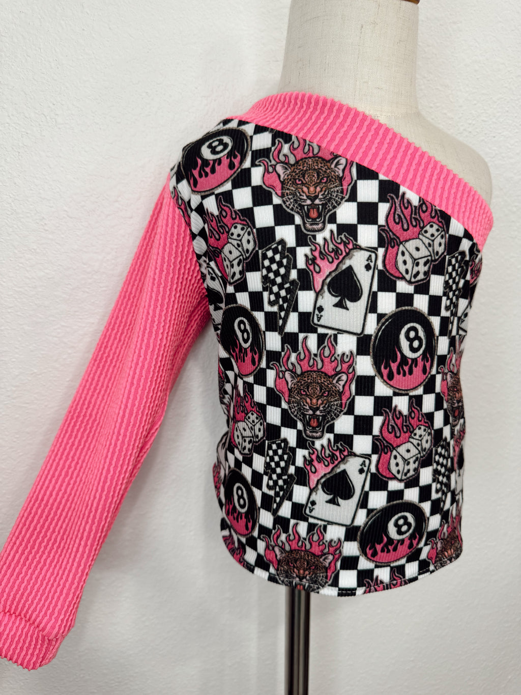12/18M One Sleeve Top