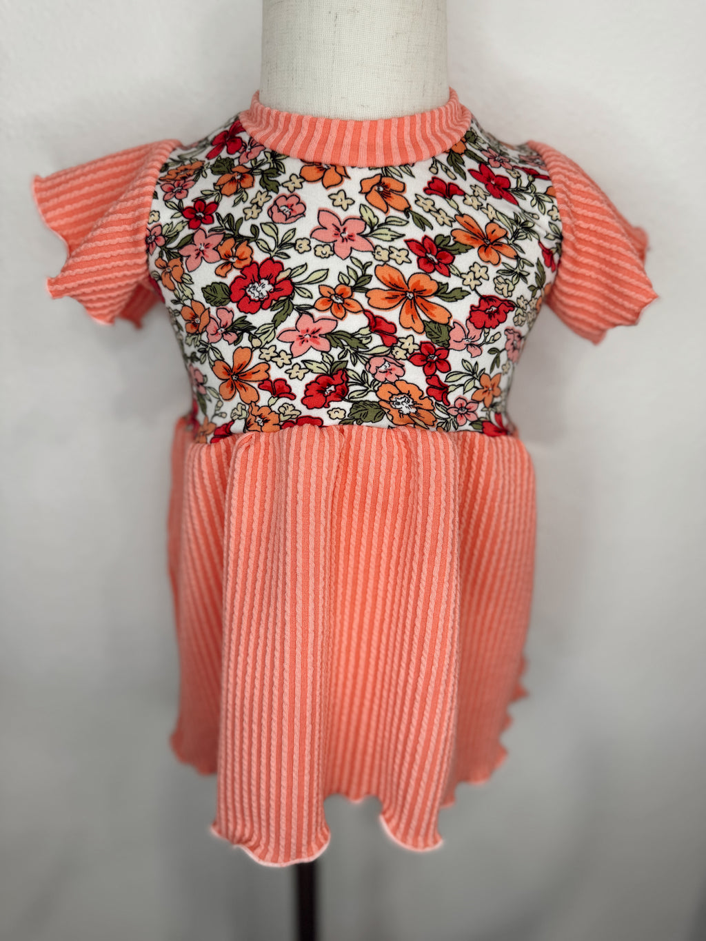 0/3M Floral Dress