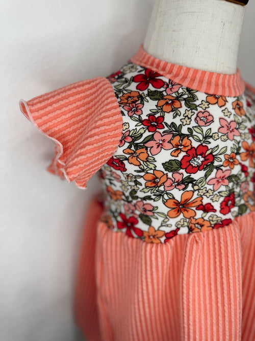 0/3M Floral Dress