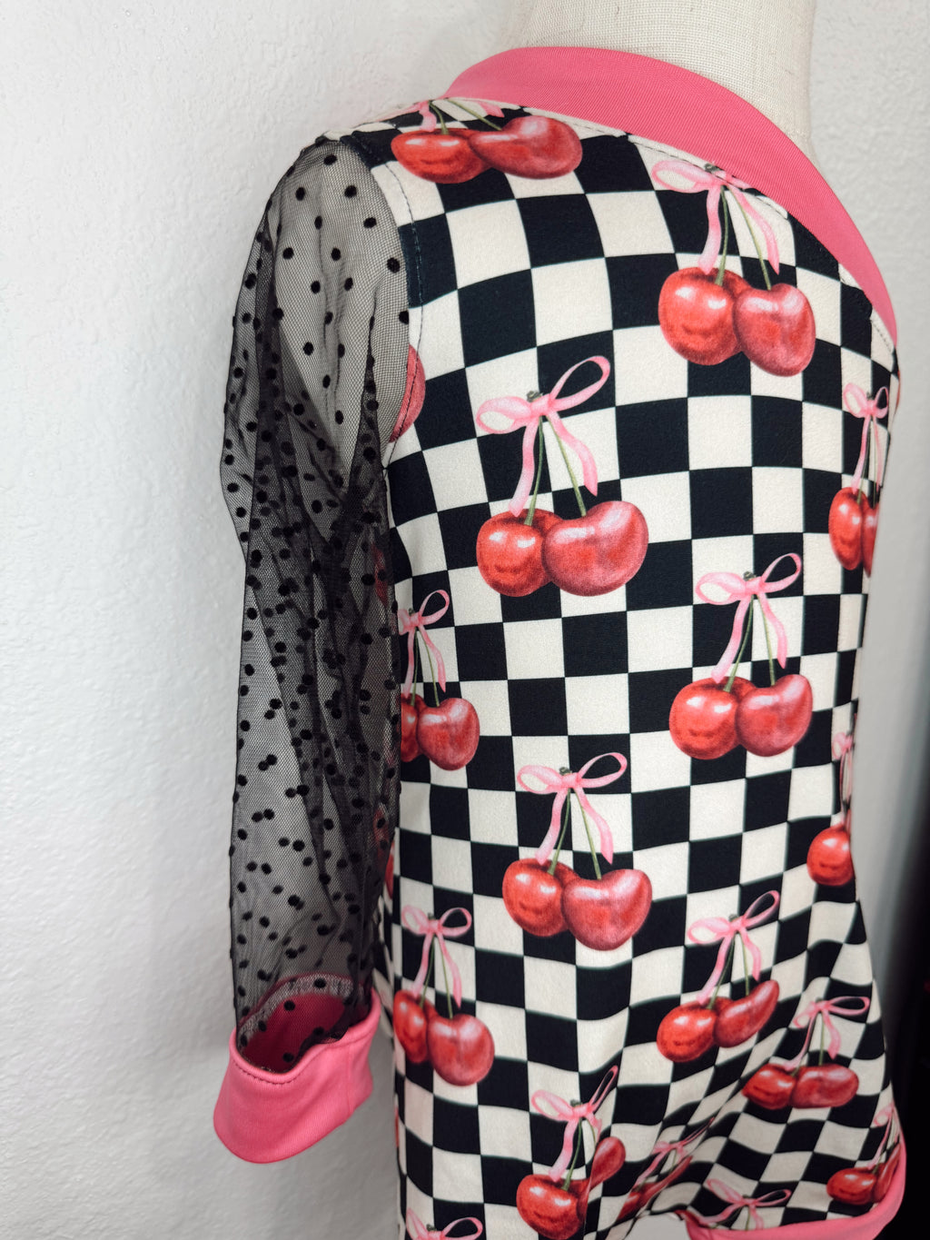 3/6M Cherry Romper