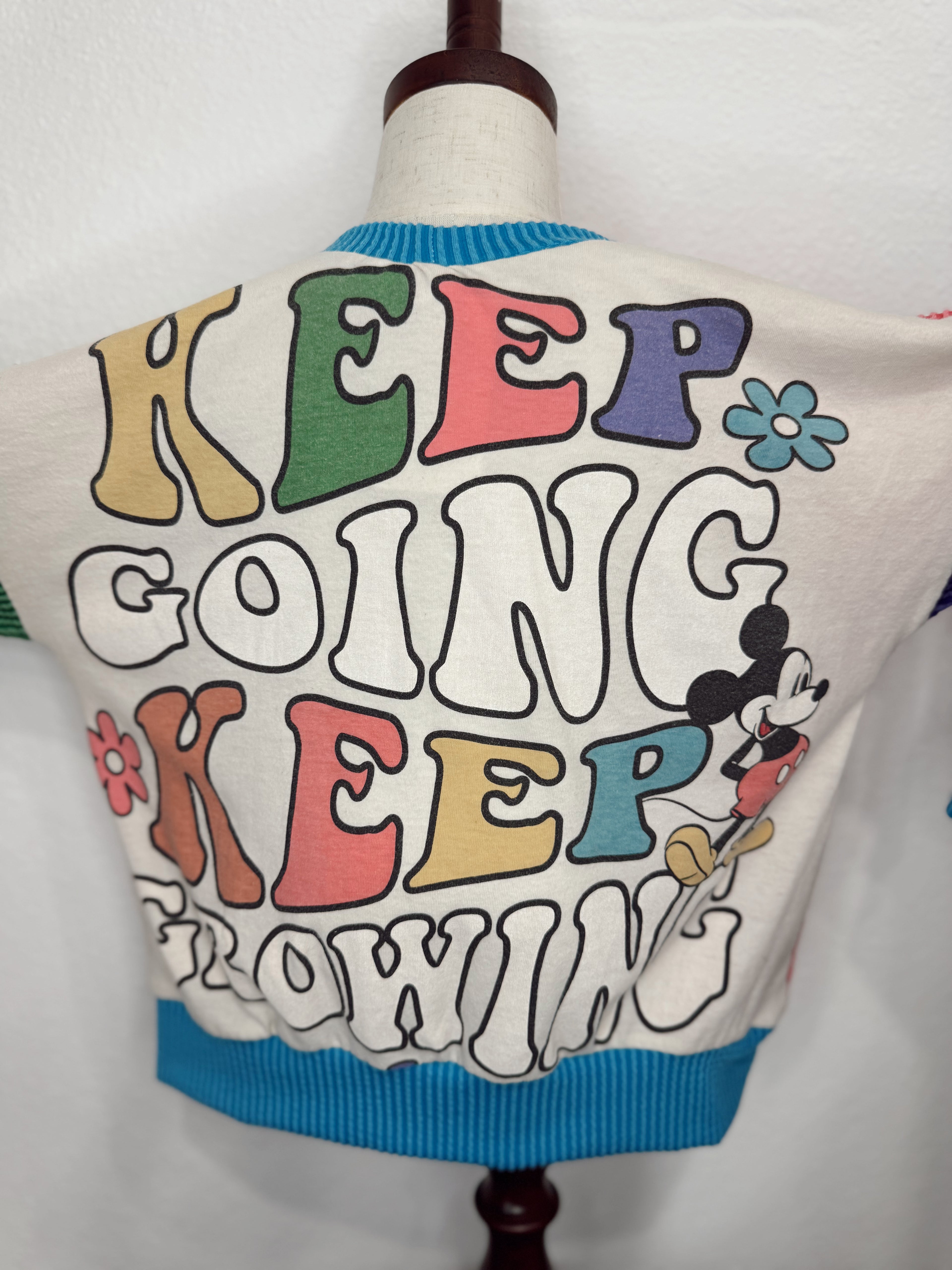 3T Upcycle Mickey Pullover
