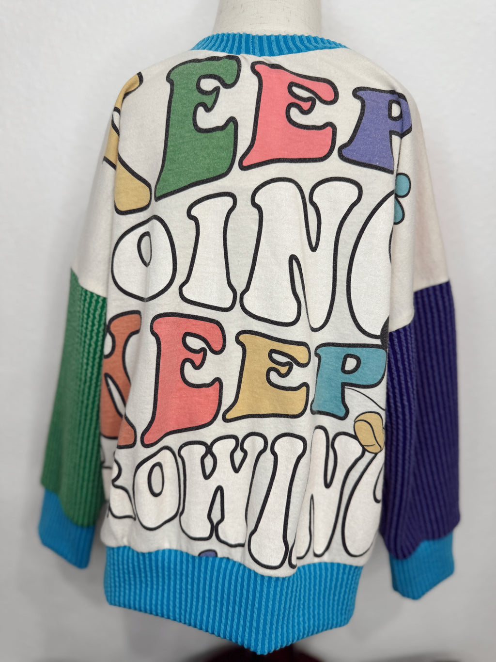 3T Upcycle Mickey Pullover