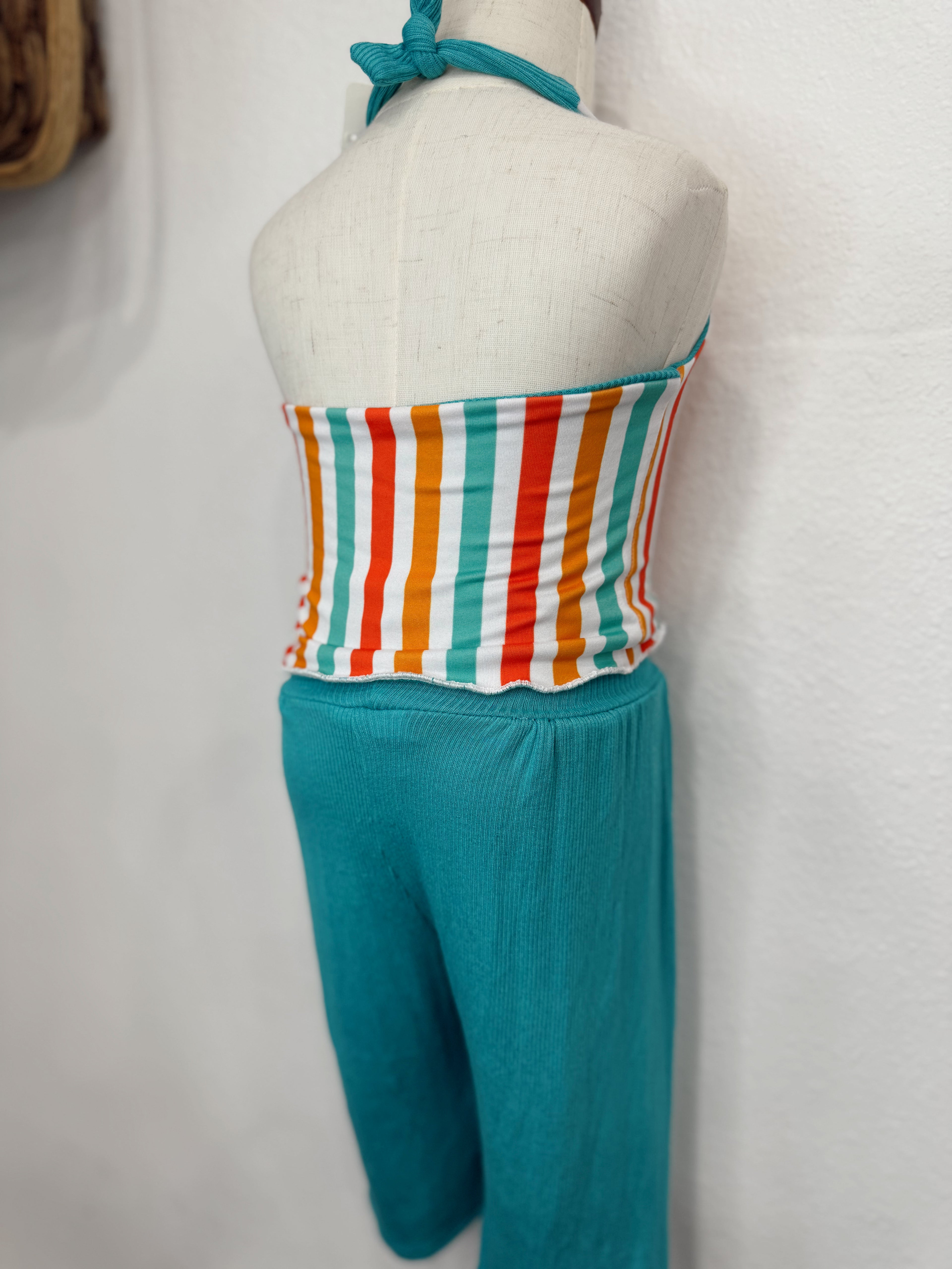 9/12M Reversible Halter & Flow Pants