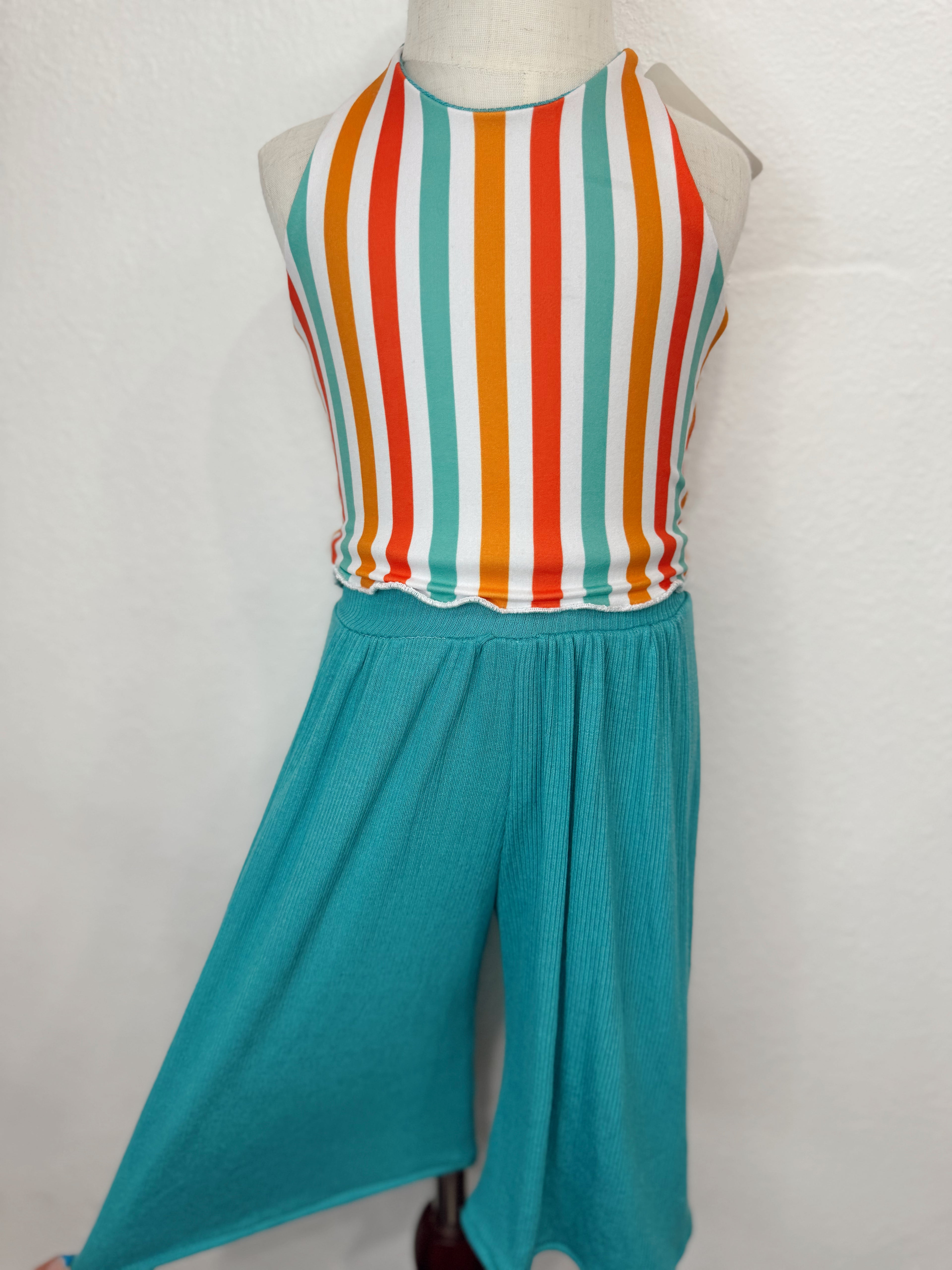 9/12M Reversible Halter & Flow Pants
