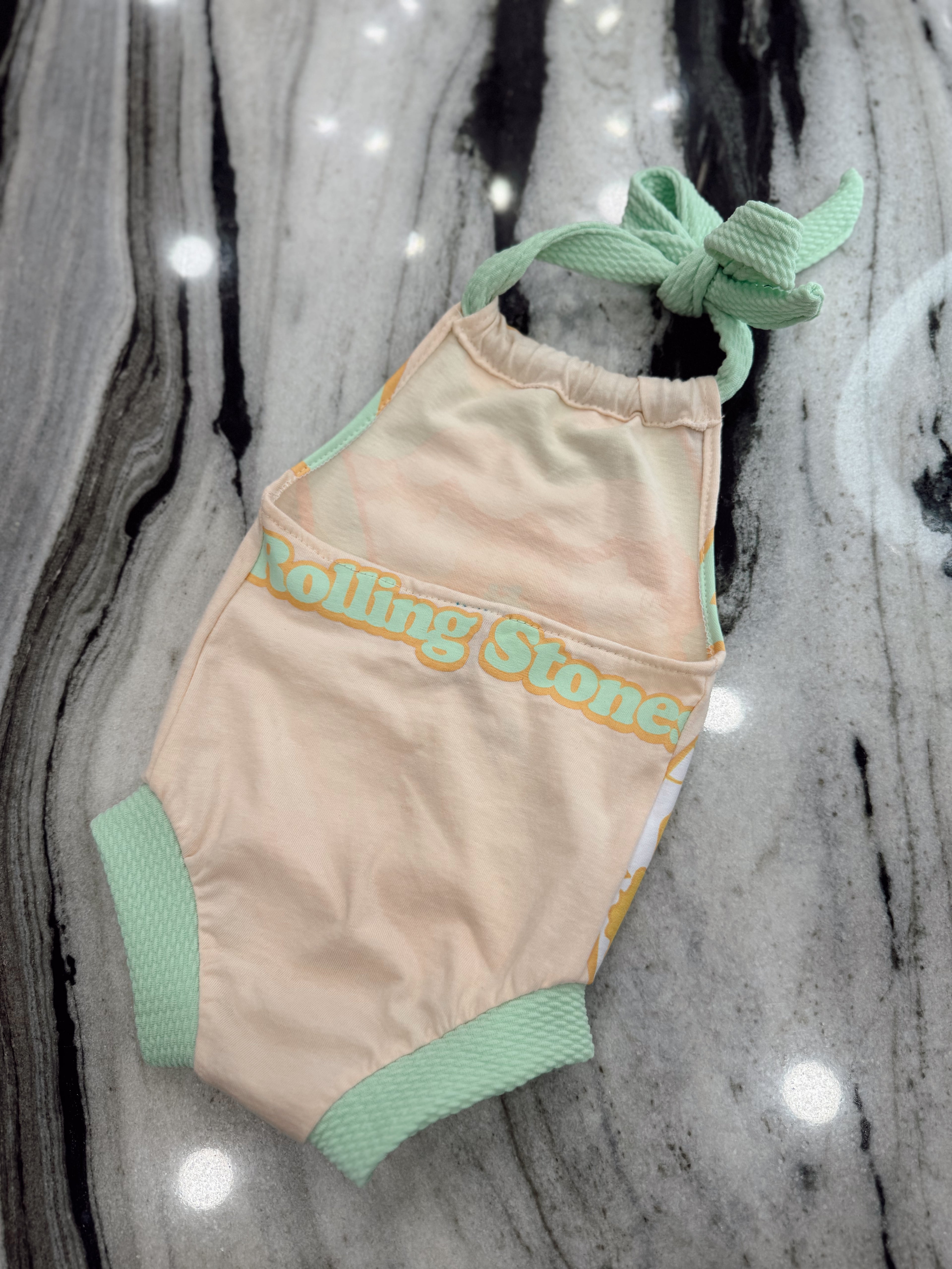 3/6M Halter Romper