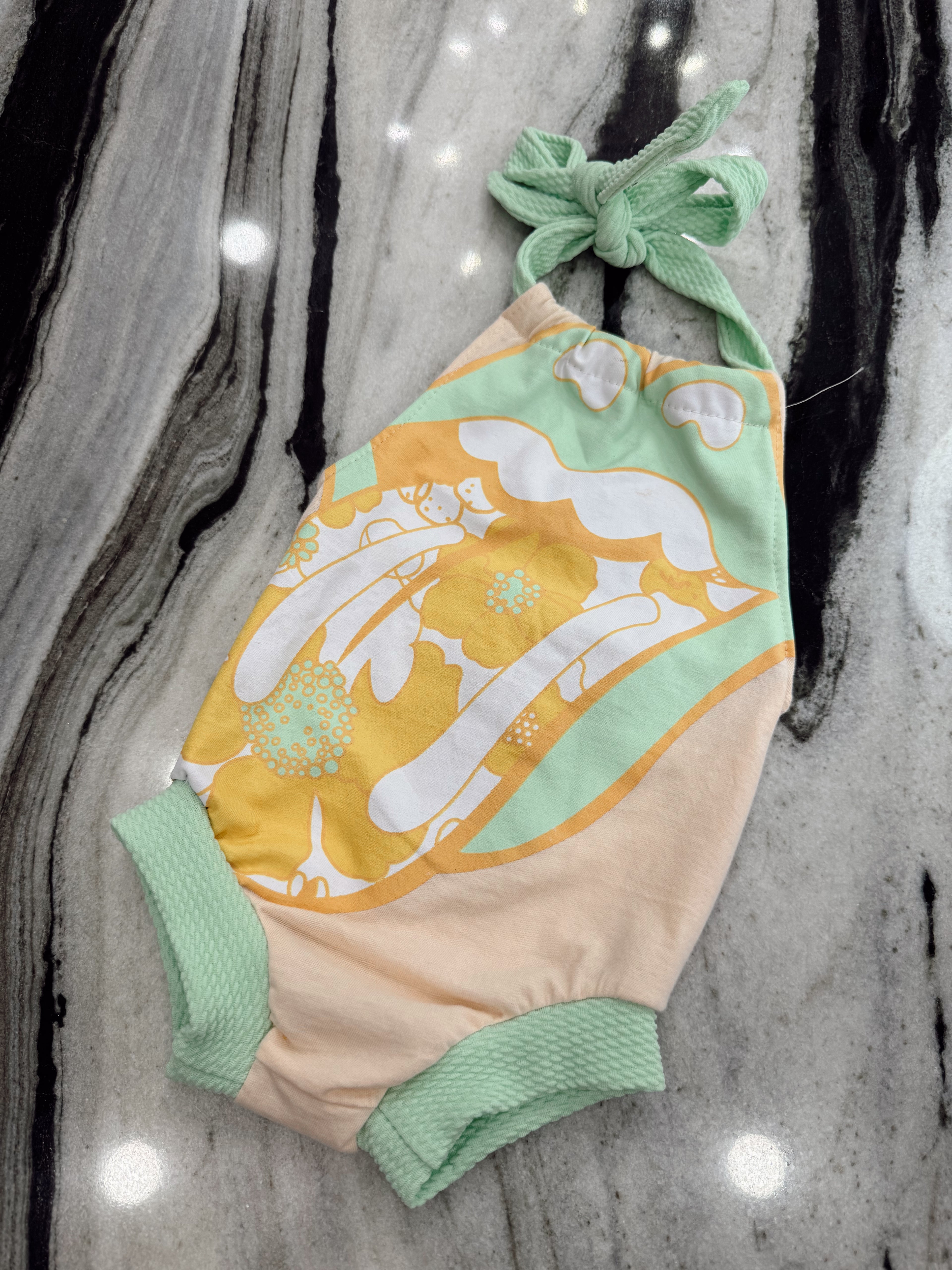 3/6M Halter Romper