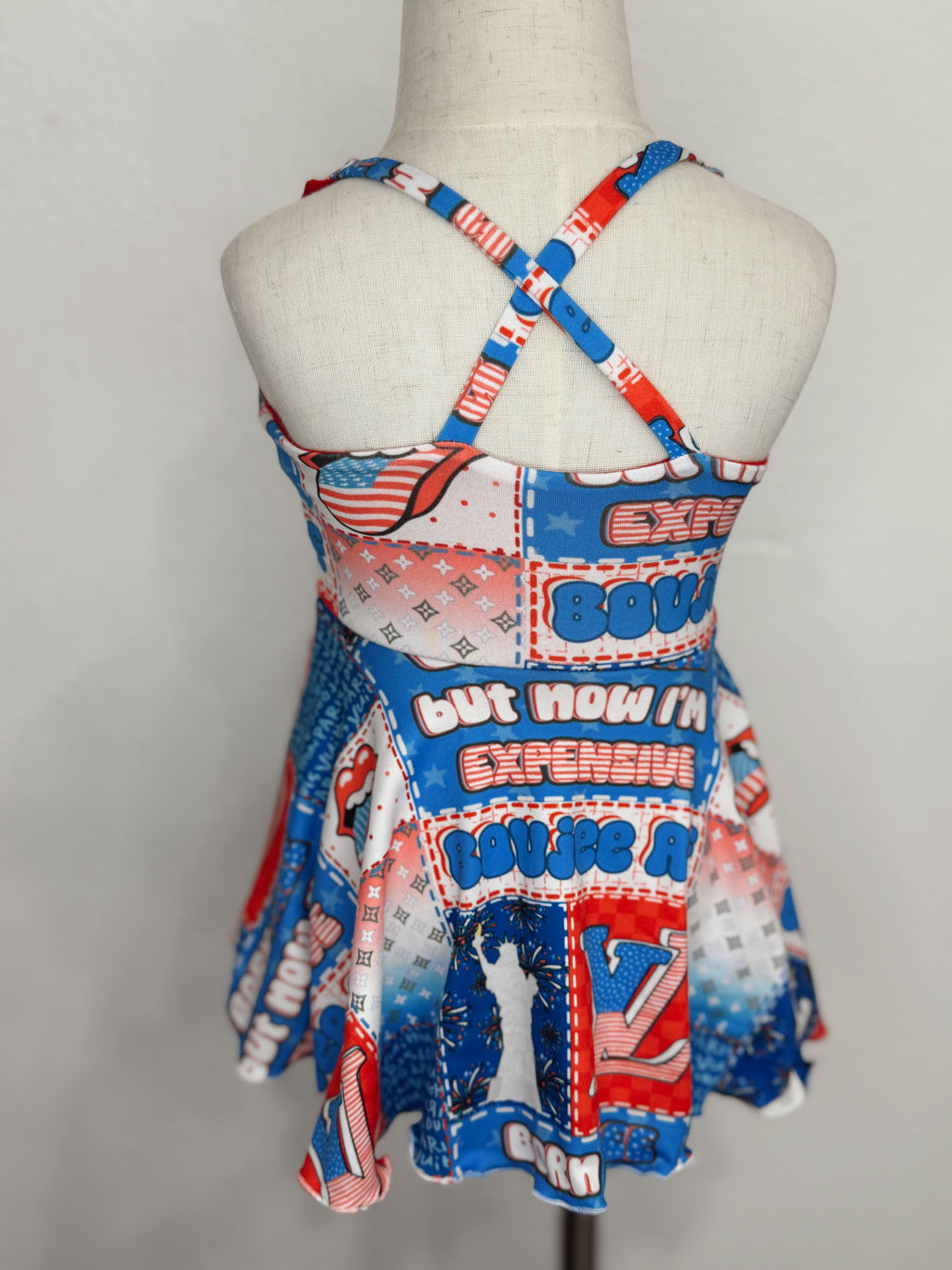 18/24M Skirted Dress With Snaps