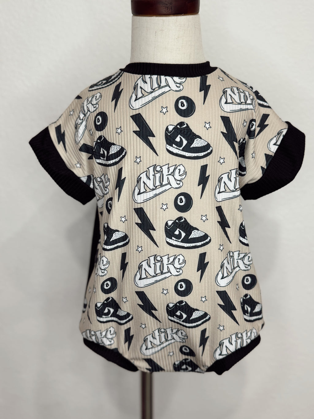 6/12M Bubble Romper With Snaps