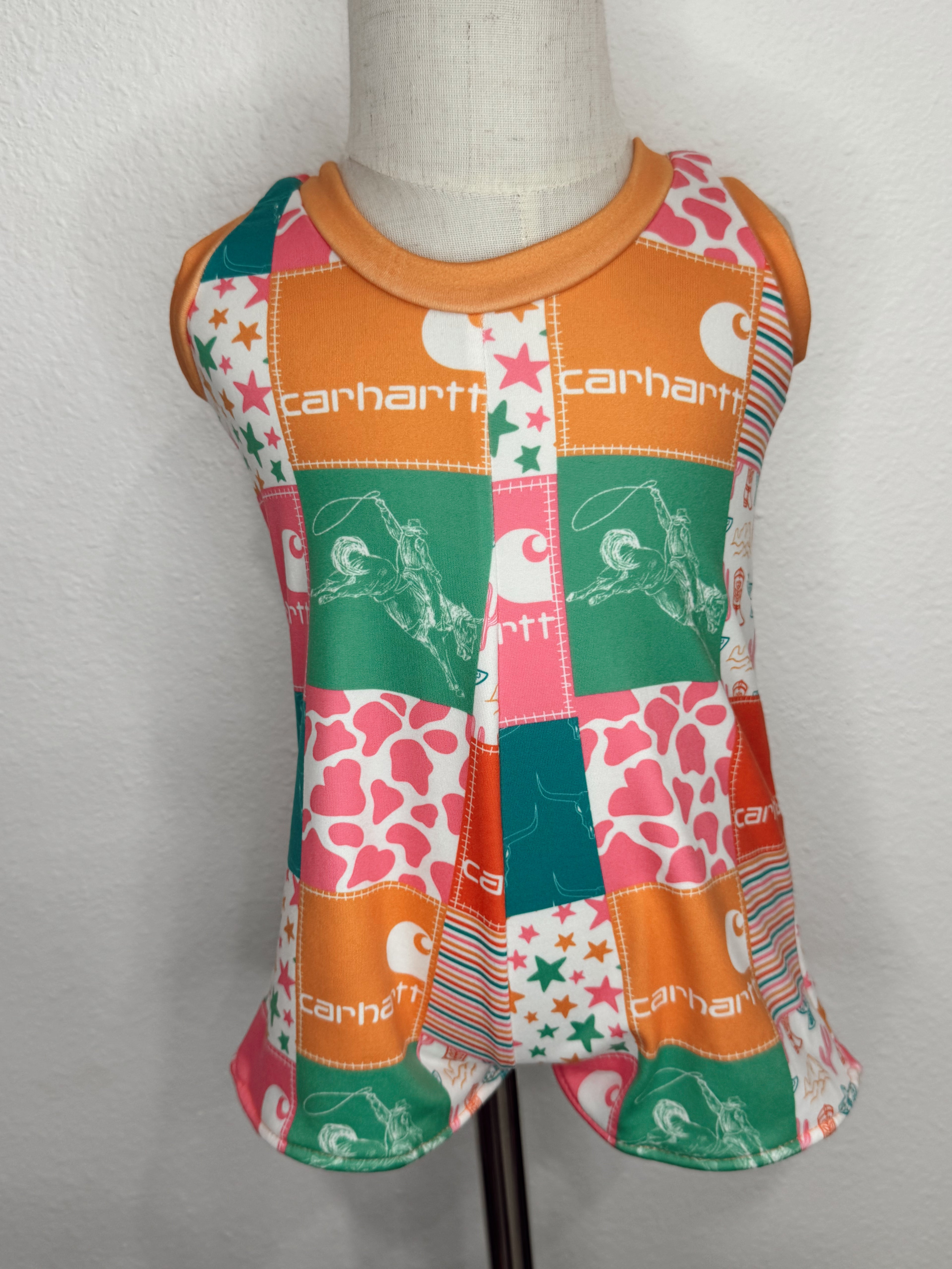9/12M Shorts Romper