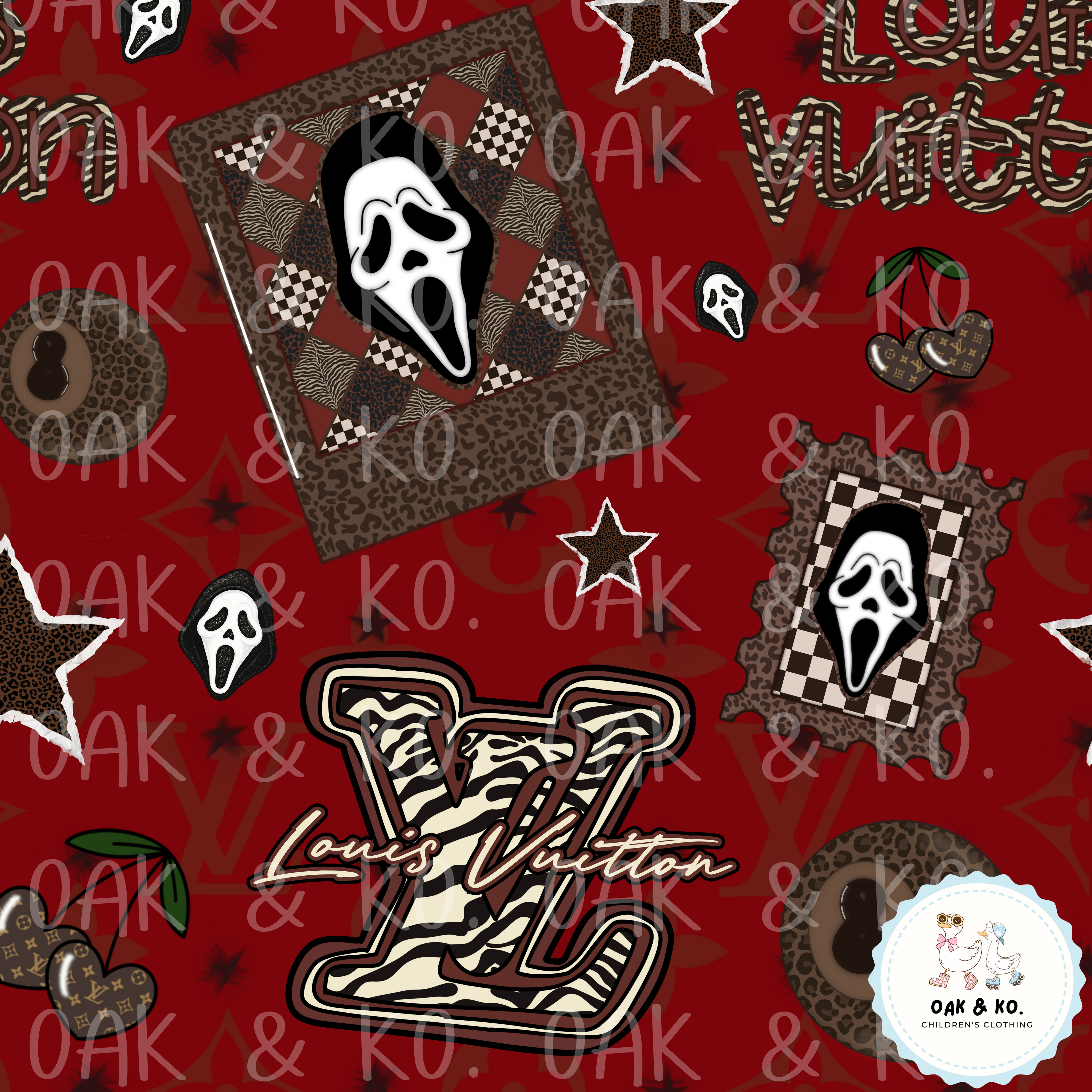 Boujee Scream Seamless
