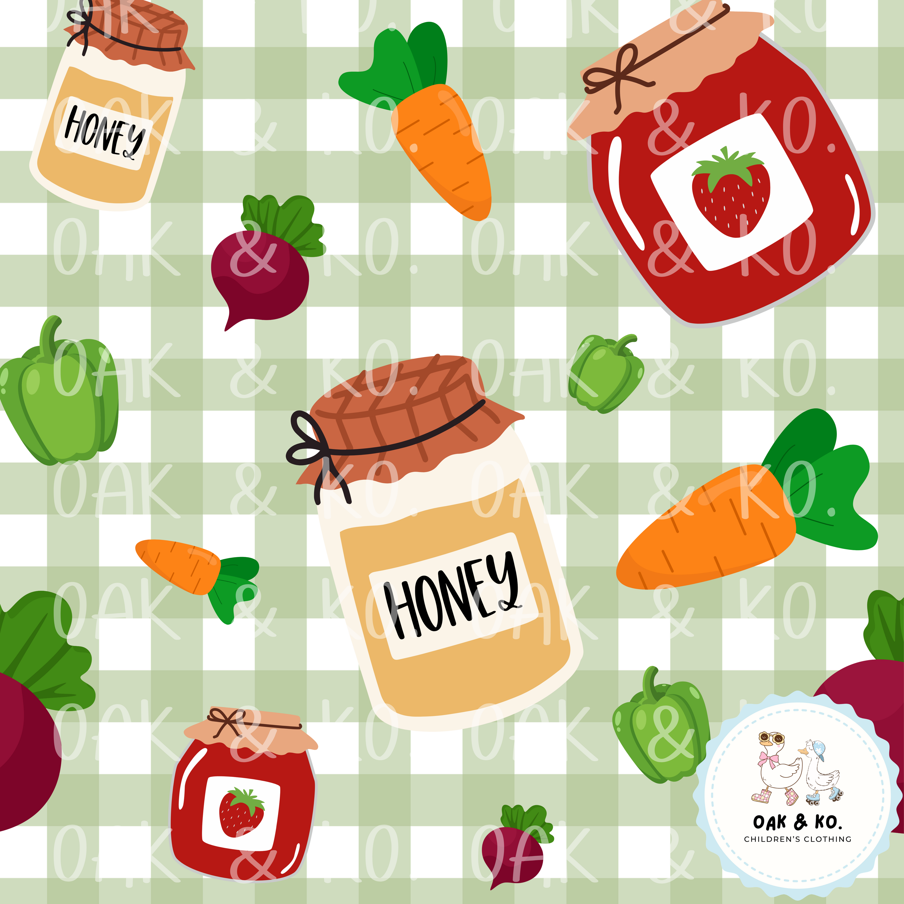 Fruit&Jams Seamless